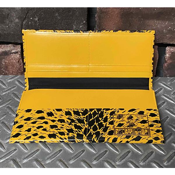 CREAM SODA ヒョウ柄 長財布 1987年製 CREAM SODA ヒョウ柄 長財布 1987年製 CREAM SODA 白豹長財布