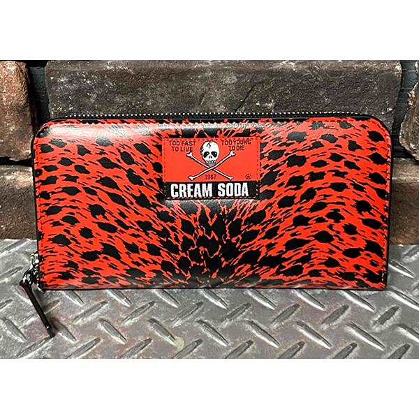 クリームソーダ（CREAM SODA） ROUND FASTENER WALLET ラウンド