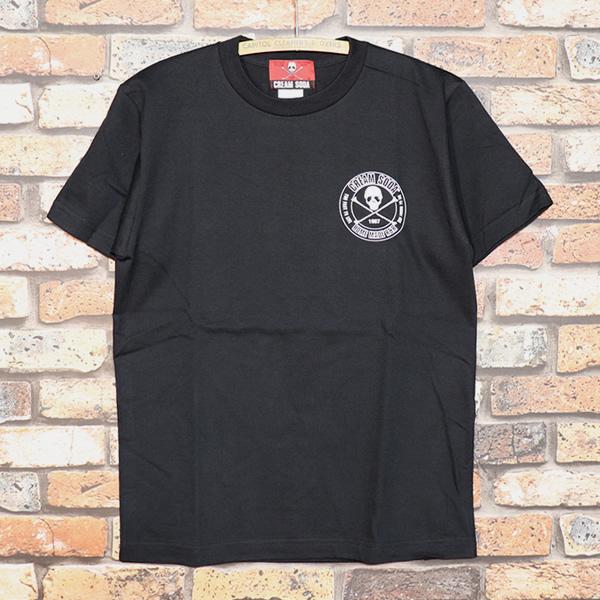 クリームソーダ（CREAM SODA） CREM SODA CS HMRサークルTシャツBLACK
