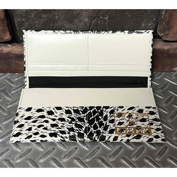 CREAM SODA クリームソーダ 　CS サイフヒョウ柄WHITE PD26GS-08WHITE  ロカビリ− ロックンロール ブラックキャッツの画像