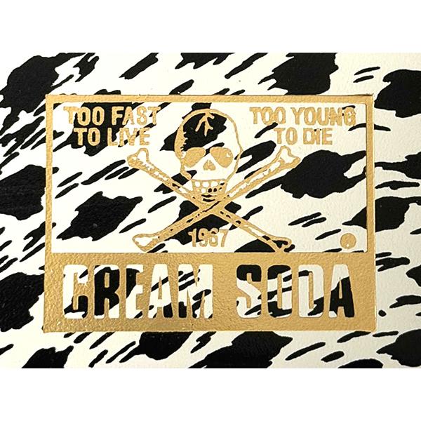 CREAM SODA クリームソーダ 　CS サイフヒョウ柄WHITE PD26GS-08WHITE  ロカビリ− ロックンロール ブラックキャッツの画像