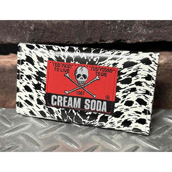 き*ん様 CREAM SODA キーケース クリームソーダ（CREAM SODA） CS キーケースヒョウ柄WHITE PD26GS