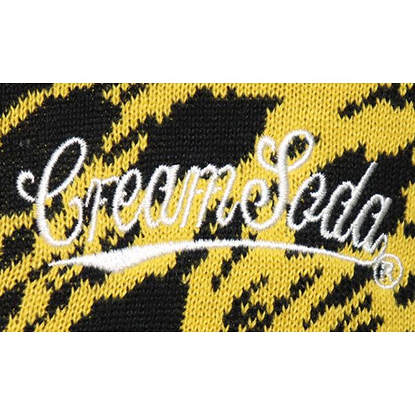 クリームソーダ（CREAM SODA） CS ヒョウ柄ジャガード織りシャツ