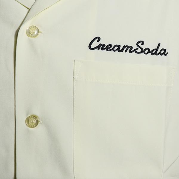 クリームソーダ（CREAM SODA） 双龍刺繍シャツ PD26SH-02 ロック