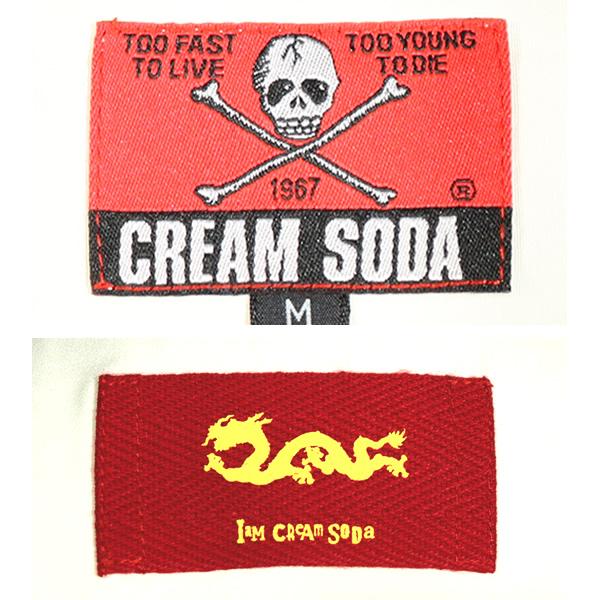クリームソーダ（CREAM SODA） 縦切り替えしシャツ PD26SH-03 ロック