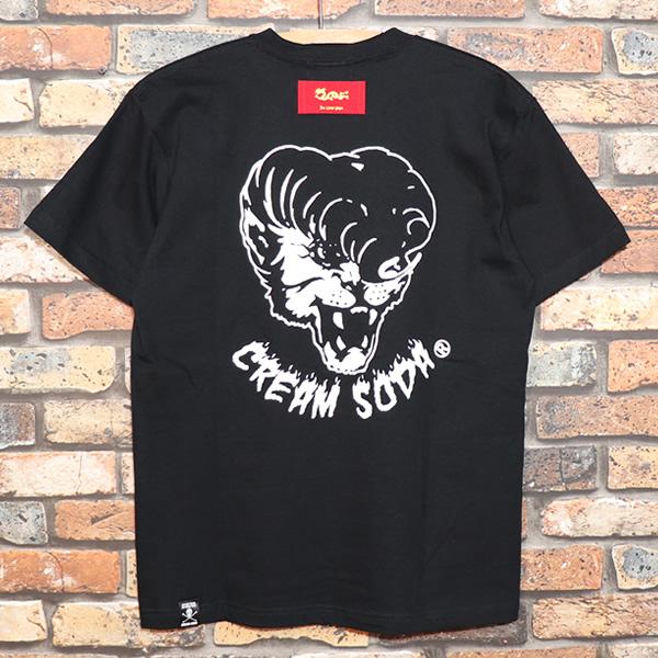 クリームソーダ（CREAM SODA） CREM SODA CS ドラムネコTシャツ PD26T