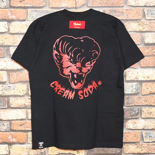 クリームソーダ（CREAM SODA） CREM SODA CS ドラムネコTシャツ PD26T