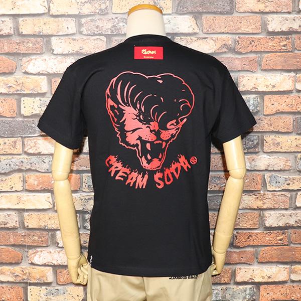 クリームソーダ（CREAM SODA） CREM SODA CS ドラムネコTシャツ PD26T