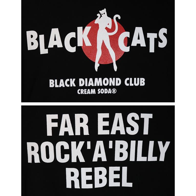 クリームソーダ（CREAM SODA） BCロゴL/STシャツBLACK PD26T-03BK