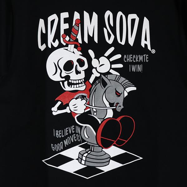 クリームソーダ（CREAM SODA） ○送料無料○ CS KNIGHT Tシャツ ナイト