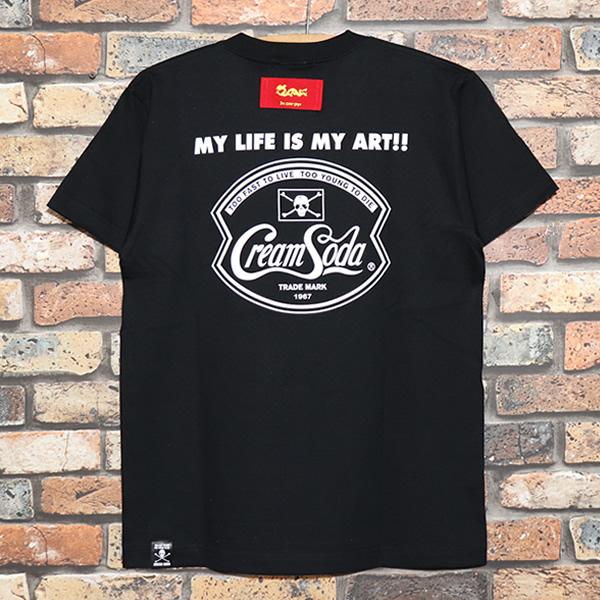 クリームソーダ（CREAM SODA） ○送料無料○ CS KNIGHT Tシャツ ナイト
