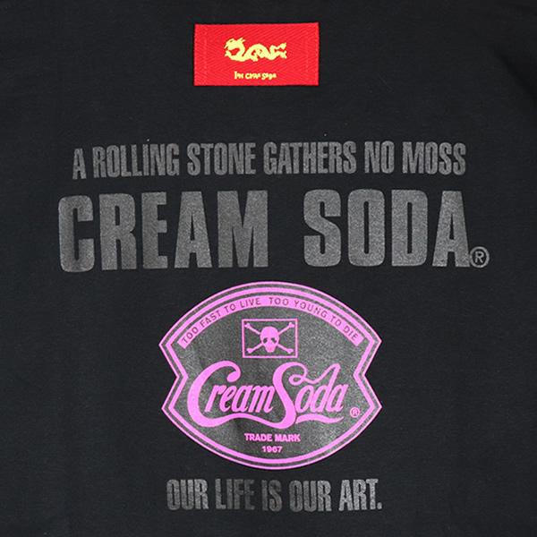 クリームソーダ（CREAM SODA） ○送料無料○ CS ストローTシャツ PD26T