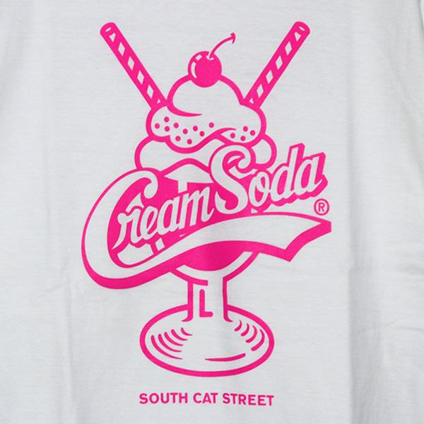 クリームソーダ（CREAM SODA） ○送料無料○ CS ストローTシャツ PD26T