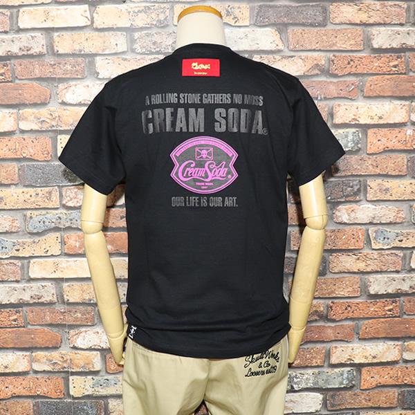 クリームソーダ（CREAM SODA） ○送料無料○ CS ストローTシャツ PD26T