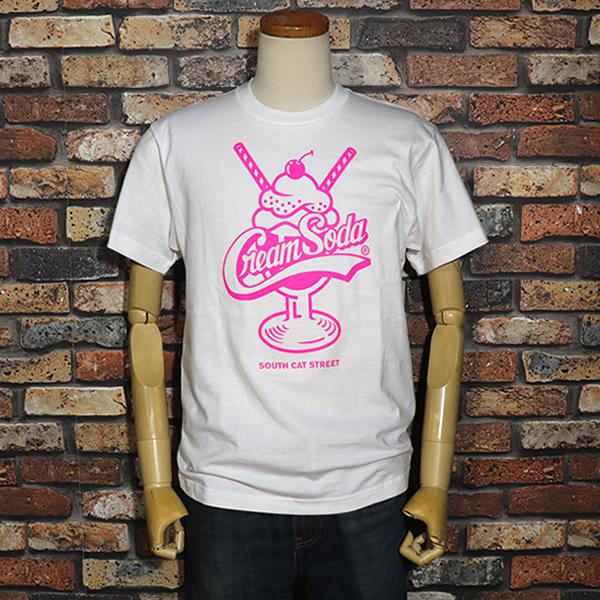 クリームソーダ（CREAM SODA） ○送料無料○ CS ストローTシャツ PD26T