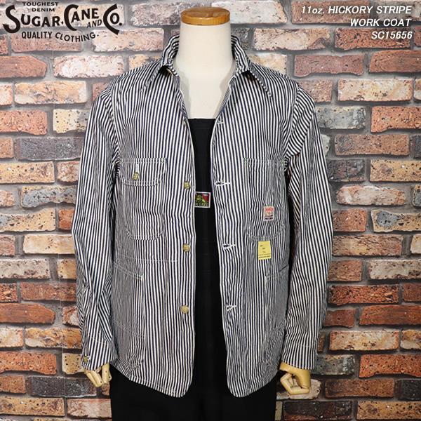 SUGAR CANE シュガーケーン 11oz. HICKORY STRIPE WORK COAT