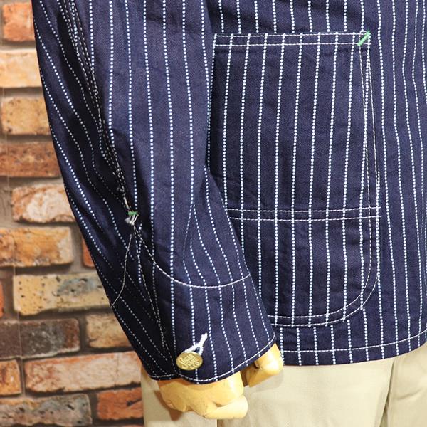 SUGAR CANE シュガーケーン 9oz. WABASH STRIPE WORK COAT