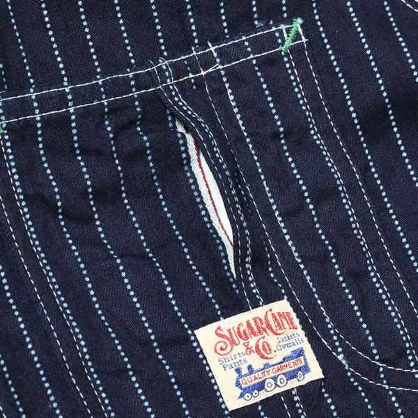 SUGAR CANE シュガーケーン 9oz. WABASH STRIPE WORK COAT