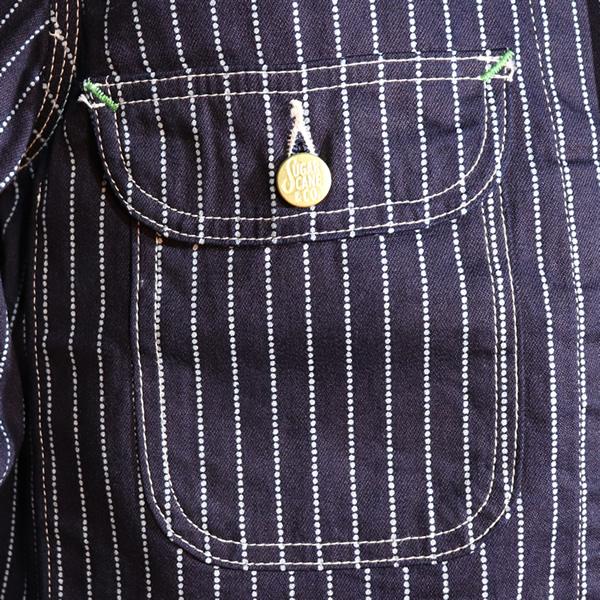 SUGAR CANE シュガーケーン 9oz. WABASH STRIPE WORK COAT