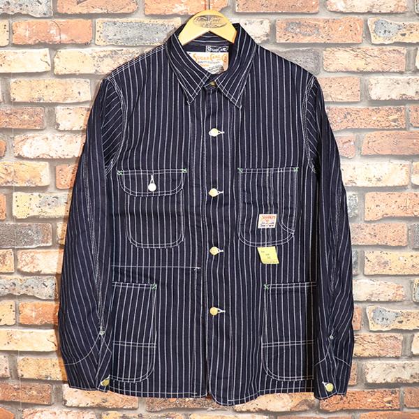 SUGAR CANE シュガーケーン 9oz. WABASH STRIPE WORK COAT