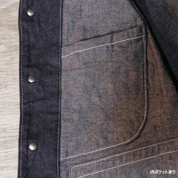 SUGAR CANE シュガーケーン 11oz. BLUE DENIM WORK VEST ブルーデニム