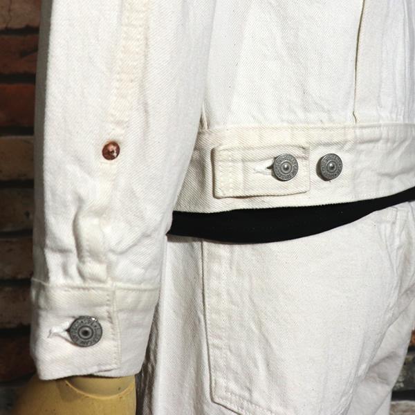 SUGAR CANE シュガーケーン 13oz. WHITE DENIM JACKET 1953 MODEL