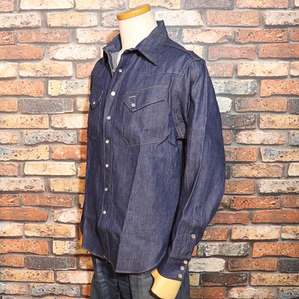 SUGAR CANE シュガーケーン BLUE DENIM WESTERN SHIRT ブルーデニム