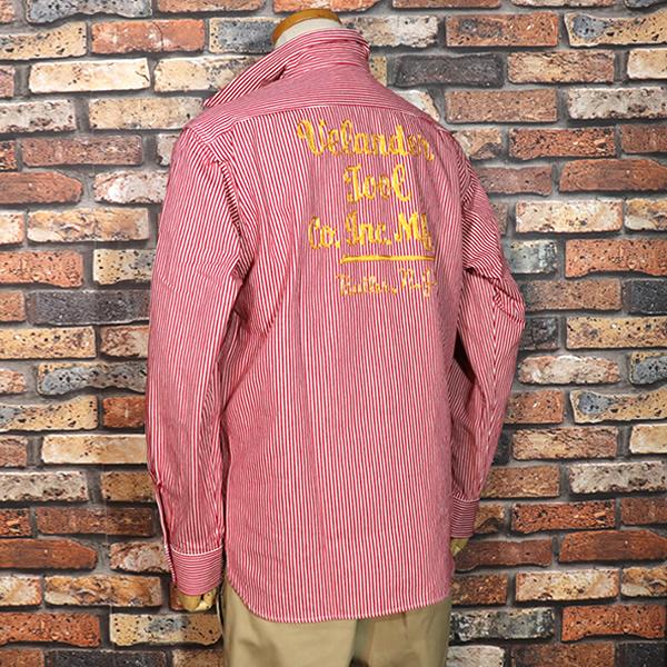 SUGAR CANE シュガーケーン HICKORY STRIPE WORK SHIRT ヒッコーリー