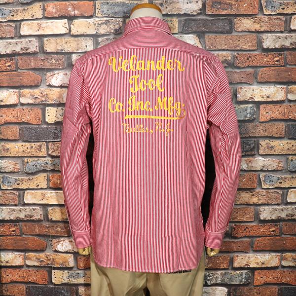 SUGAR CANE シュガーケーン HICKORY STRIPE WORK SHIRT ヒッコーリー