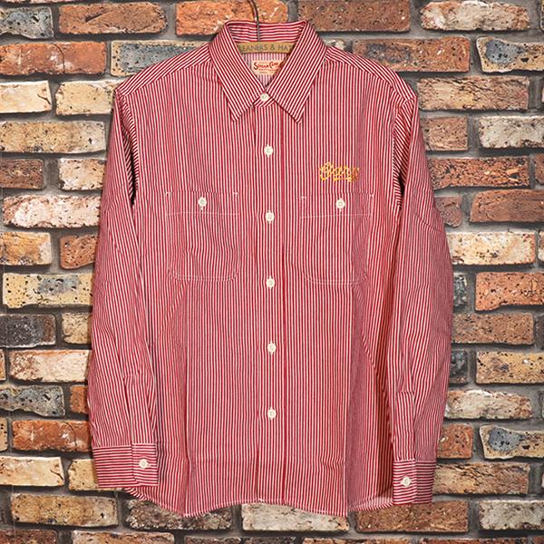 SUGAR CANE シュガーケーン HICKORY STRIPE WORK SHIRT ヒッコーリー