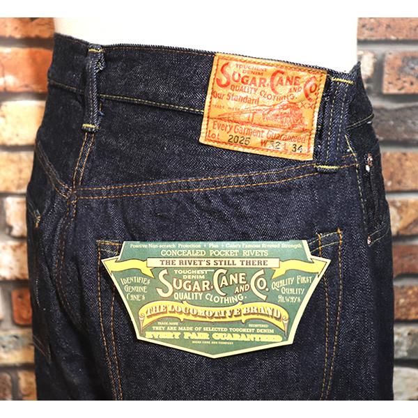 SUGAR CANE シュガーケーン 13oz. DENIM WAIST OVERALLS デニム