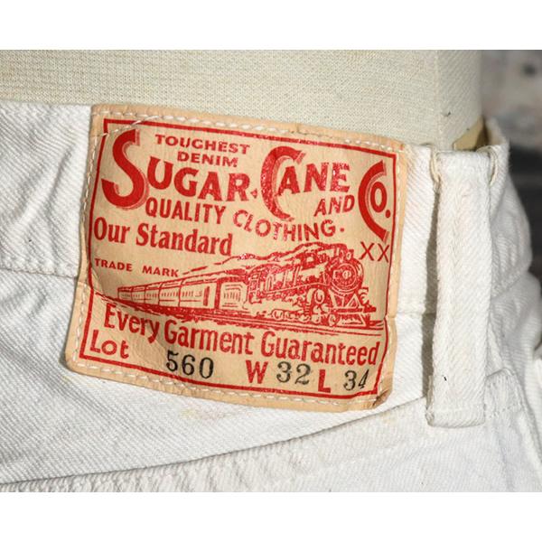 SUGAR CANE シュガーケーン 13oz. WHITE DENIM 1947 MODEL (REGULAR