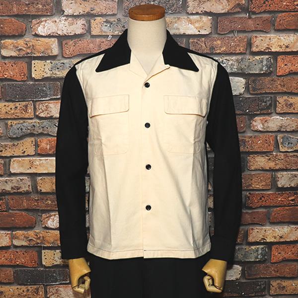 STYLE EYES（スタイルアイズ） SWITCHING FLANNEL SPORT SHIRT 2トーン
