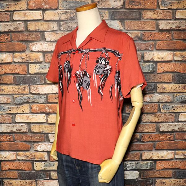 STAR OF HOLLYWOOD スターオブハリウッド HOPSACK RAYON OPEN SHIRT