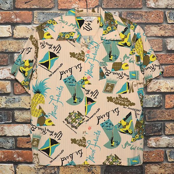 STAR OF HOLLYWOOD スターオブハリウッド DOBBY COTTON OPEN SHIRT