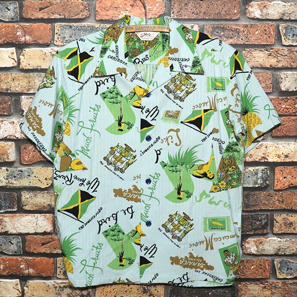 STAR OF HOLLYWOOD スターオブハリウッド DOBBY COTTON OPEN SHIRT