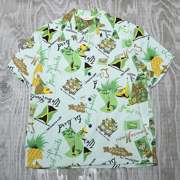 STAR OF HOLLYWOOD スターオブハリウッド DOBBY COTTON OPEN SHIRT