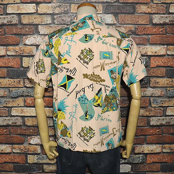 STAR OF HOLLYWOOD スターオブハリウッド DOBBY COTTON OPEN SHIRT
