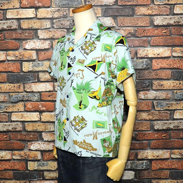 STAR OF HOLLYWOOD スターオブハリウッド DOBBY COTTON OPEN SHIRT