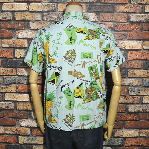 STAR OF HOLLYWOOD スターオブハリウッド DOBBY COTTON OPEN SHIRT