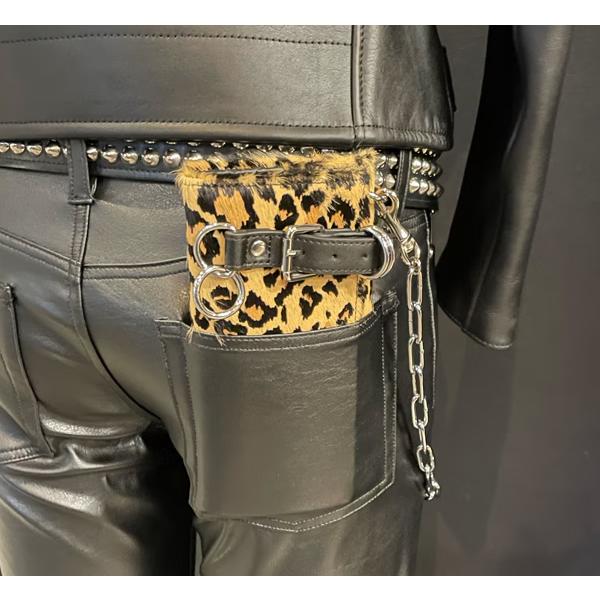 ビューティービースト ウォレットベルト ライオンバックル付き アーカイブ 666 トリプルシックス Leather Belt Wallet レザーベルトウォレット