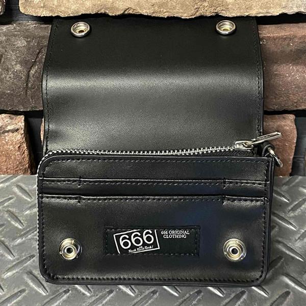 666 トリプルシックス Trucker Mini Wallet トラッカーミニウォレット