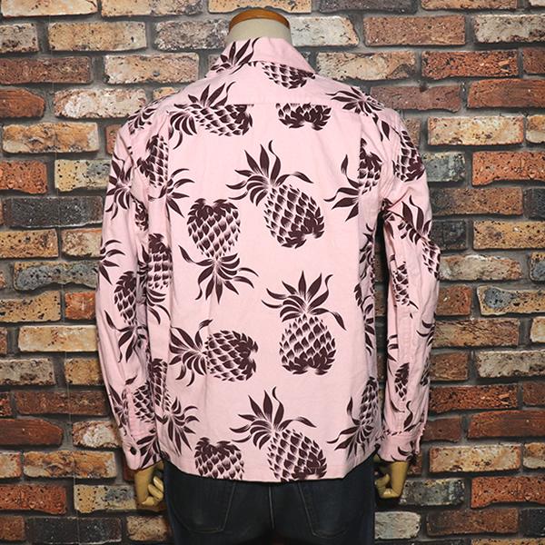 SUN SURF パイナップル柄 長袖シャツ SUN SURF サンサーフ SS29580 コーデュロイ オープンシャツ DUKE'S
