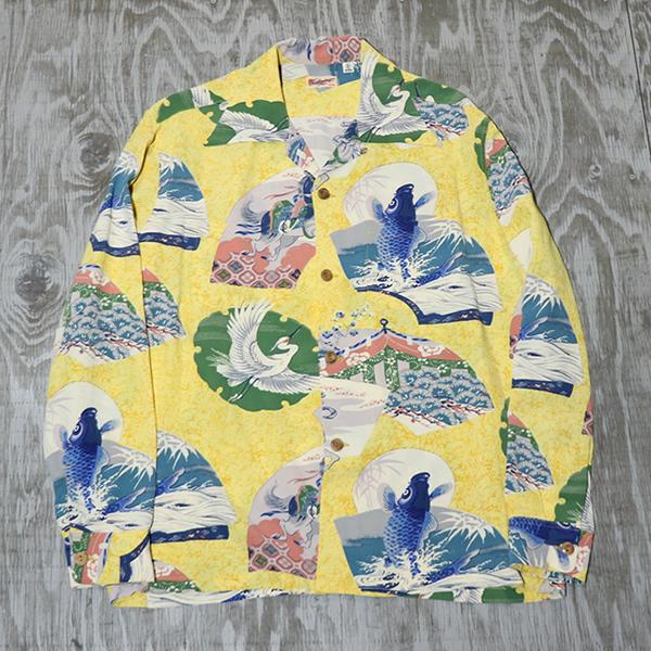 SUN SURF サンサーフ L/S RAYON HAWAIIAN SHIRT 長袖レーヨン