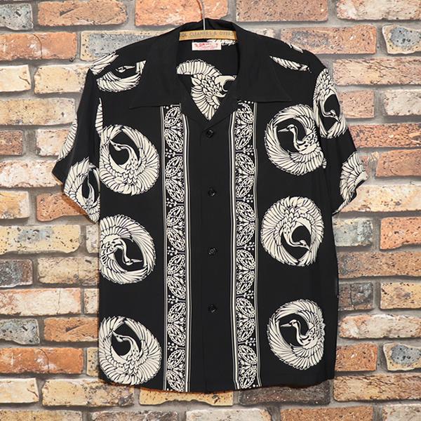 【美品】SUN SURF　ORIENTAL SCRIPTURES　アロハシャツL SUN SURF サンサーフ RAYON HAWAIIAN SHIRT レーヨンハワイアンシャツ