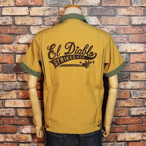 SAVOY CLOTHING サボイクロージング El Diablo Men's Bowling Shirts