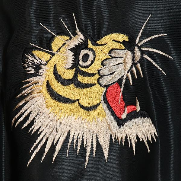 TAILOR TOYO テーラー東洋 Mid 1950s Style Acetate Souvenir Jacket ROARING TIGER × BLACK DRAGON 1950年代スタイル アセテートスカジャン Lot No.TT15877の画像