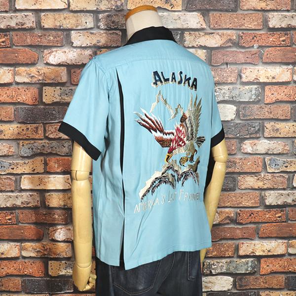 TAILOR TOYO テーラー東洋 SUKA SHIRT スカシャツ “ALASKAN EAGLE” L