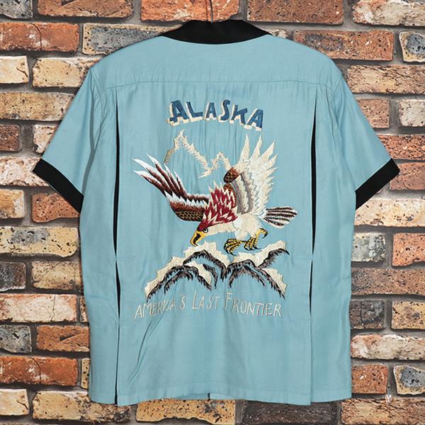 TAILOR TOYO テーラー東洋 SUKA SHIRT スカシャツ “ALASKAN EAGLE” L