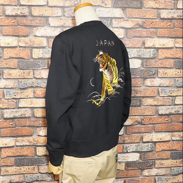 TAILOR TOYO テーラー東洋 SUKA CREW SWEAT EMBROIDERED “TIGER” スカ